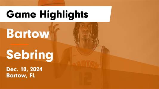 Basketball Recap: Sebring Comes Up Short