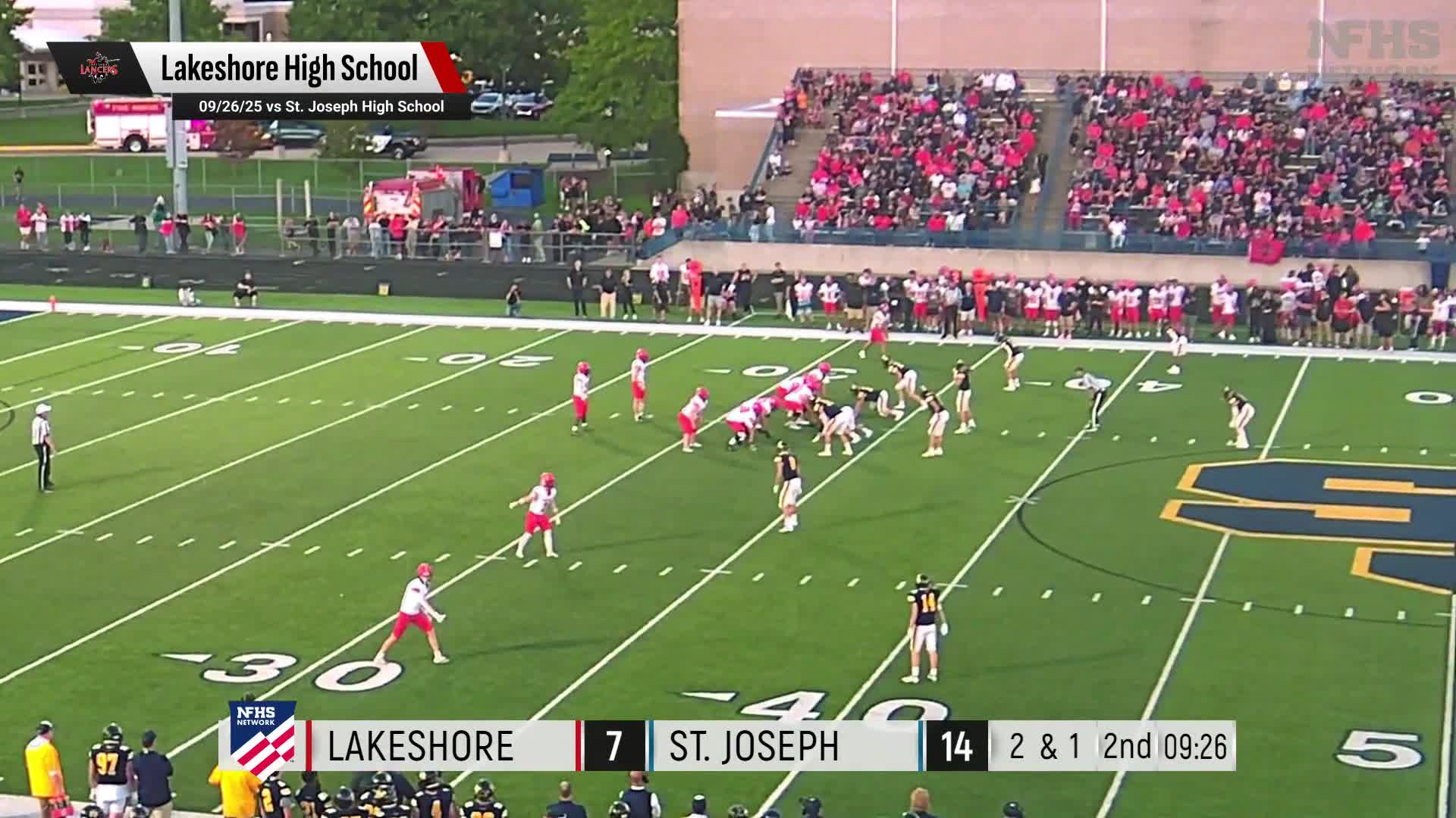 Football Recap: Lakeshore Comes Up Short + How To Watch