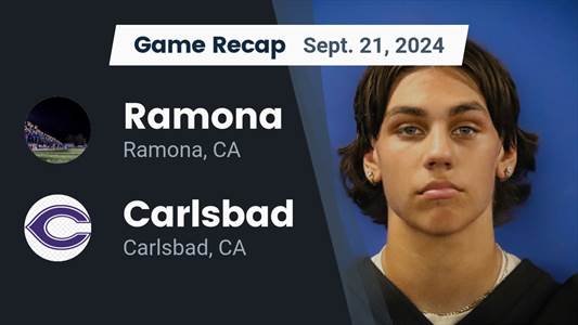 Football Recap: Carlsbad Skates Past Ramona with Ease