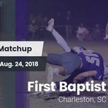 Football Game Recap: Burke vs. First Baptist School