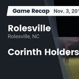 Football Game Preview: Rolesville vs. Corinth Holders