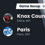 Knox County have no trouble against Paris