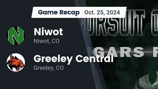Football Recap: Greeley Central Takes a Loss