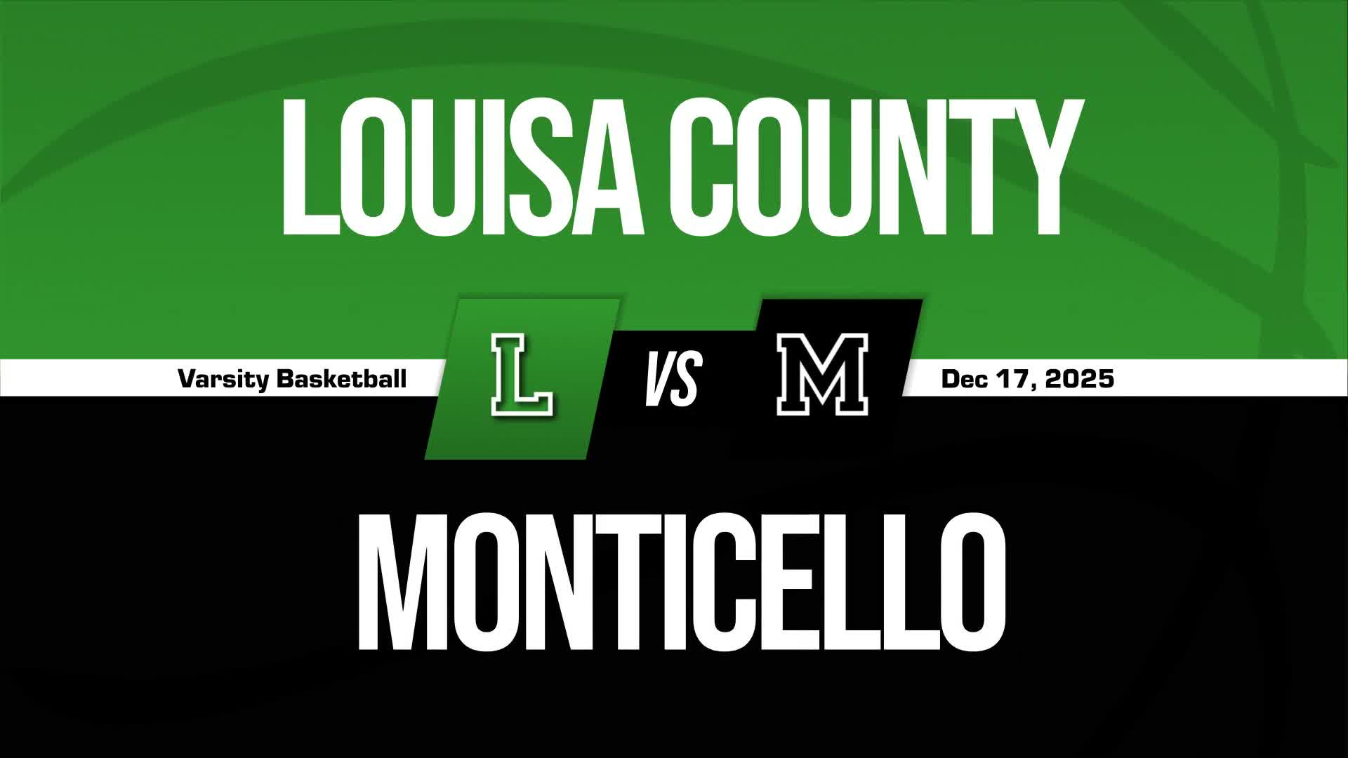 Basketball Recap: Louisa County Skates Past Goochland with Ease + How To Watch