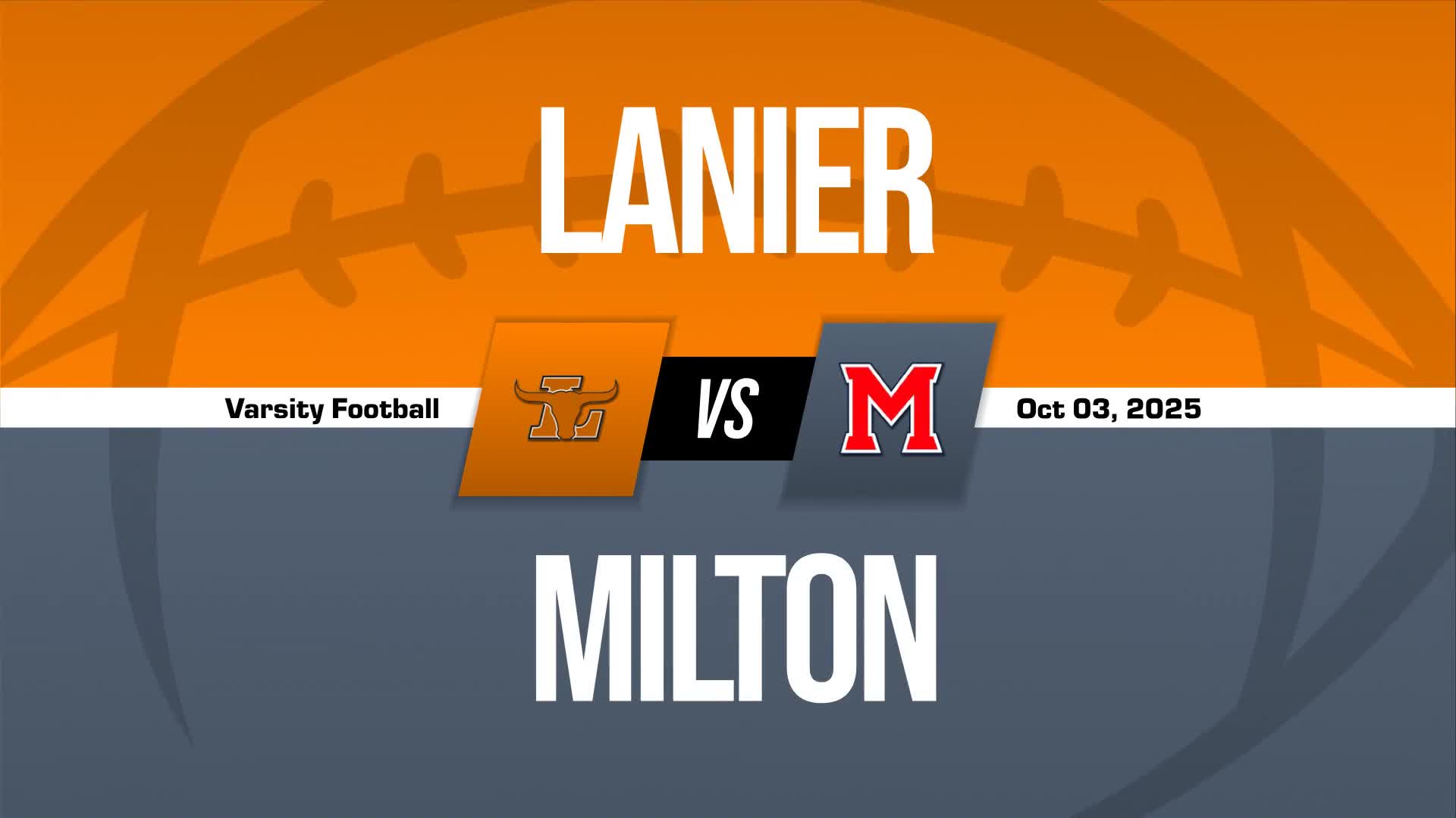 Football Game Preview: Lanier Longhorns vs. Roswell Hornets + How To Watch