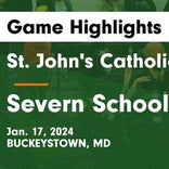 Basketball Recap: Severn School skates past Chapelgate Christian Academy with ease