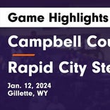 Basketball Recap: Campbell County comes up short despite  Lane Hladky's strong performance