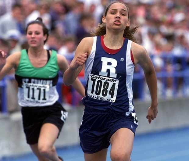 Lolo Jones was a track star at Roosevelt High in Des Moines, Iowa. She took her track career to the Olympics twice, and now she's competing in the Winter Olympics as a bobsledder.