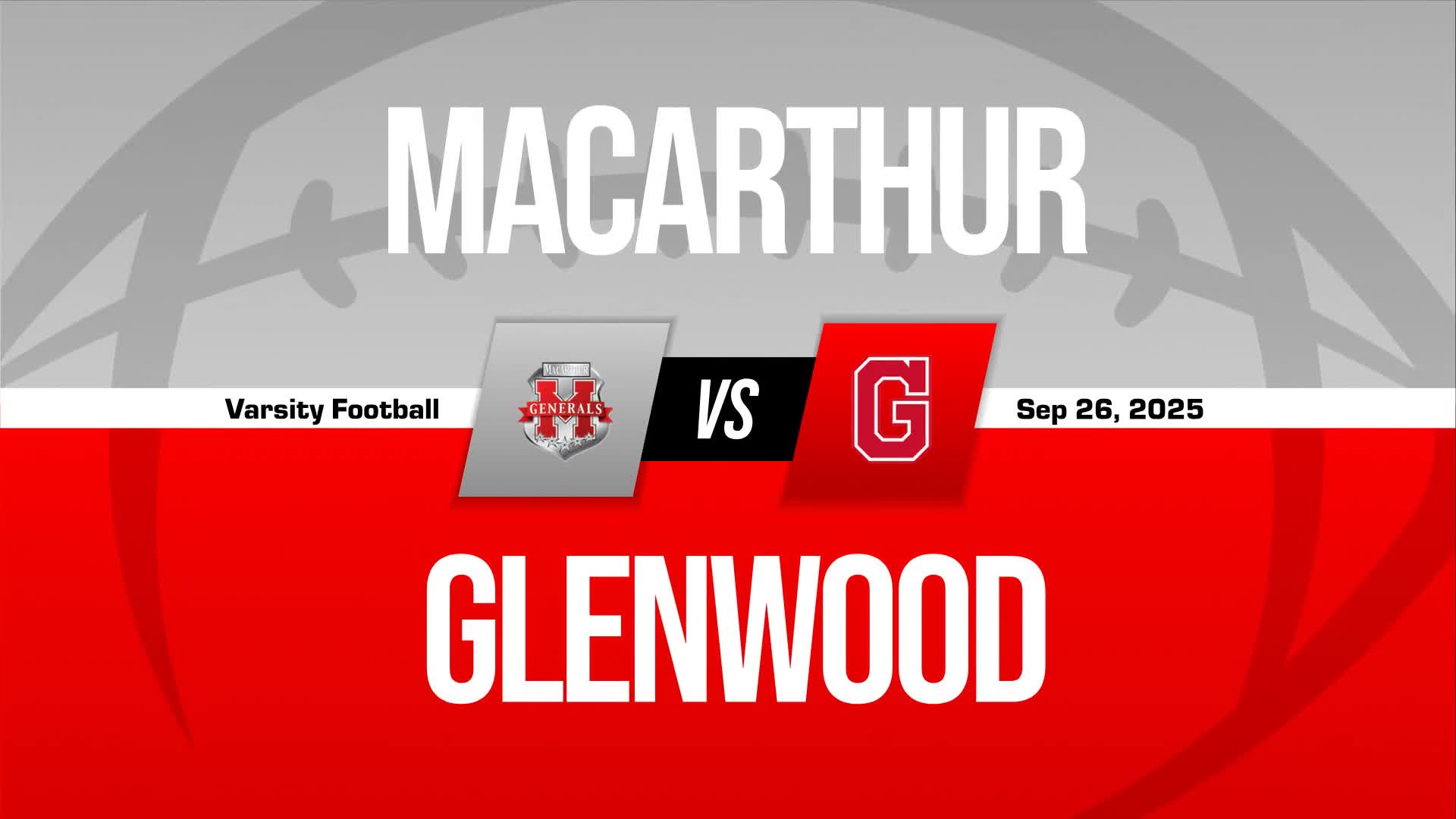 Football Recap: MacArthur Takes a Loss