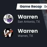 Football Game Preview: Sotomayor WILDCATS vs. Warren Warriors