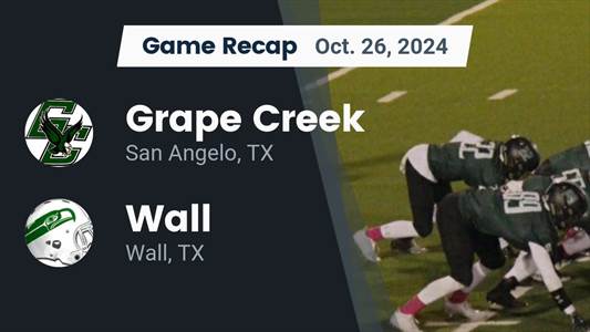 Football Game Preview: Wall Hawks vs. Littlefield Wildcats