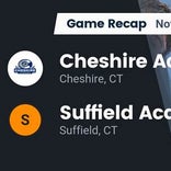 Football Game Recap: Cheshire Academy Cats vs. Suffield Academy Tigers