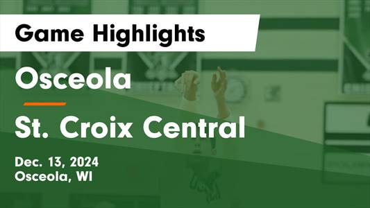 Basketball Recap: St. Croix Central Takes a Loss