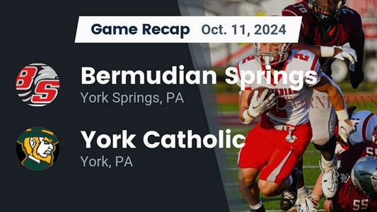 Football Recap: Bermudian Springs Beats Hanover for Their Eighth Straight  Victory