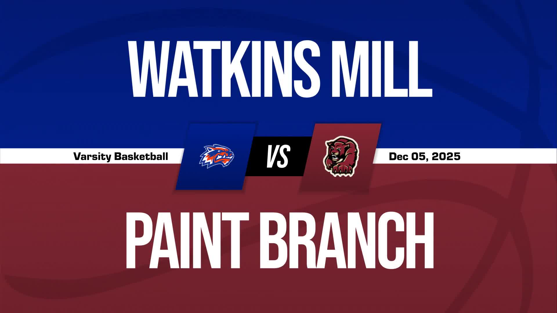 Basketball Recap: Watkins Mill Falls to Paint Branch in First Game of Season + How To Watch