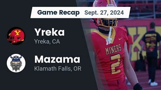 Football Recap: Yreka Skates Past Mazama with Ease