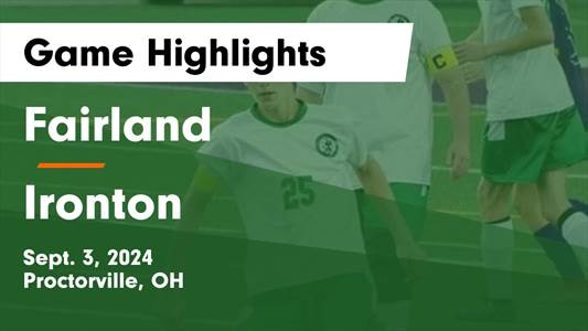 Soccer Recap: Fairland Wins Going Away Against Ironton
