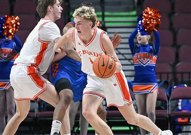 Top 100 BYU pledge Dean Rueckert averaged 18.6 points and 4.9 rebounds per game last season. (PHOTO: Jann Hendry)
