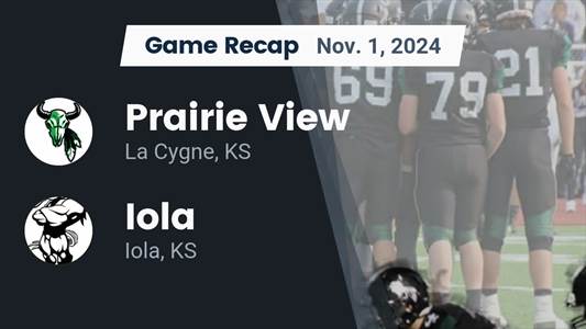 Football Recap: Iola Falls Short of Prairie View in the Playoffs