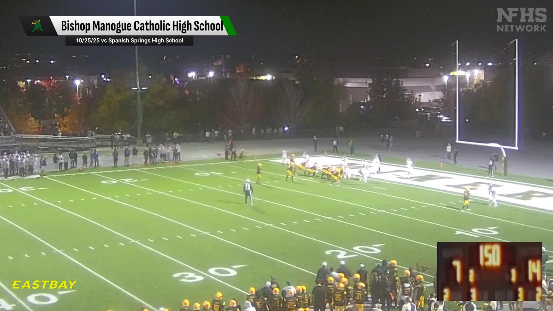 Football Recap: Jesse Douglas' Big Game Can't Quite Lead Reed over Bishop Manogue + How To Watch