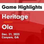 Basketball Game Recap: Heritage Patriots vs. Monroe Area Purple Hurricanes