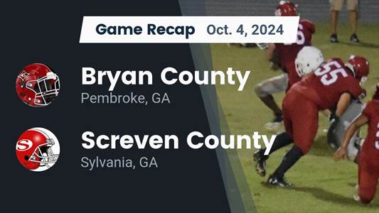 Football Recap: Screven County Takes a Loss