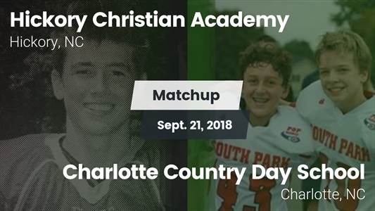 Football Game Recap: Hickory Hawks vs. Charlotte Country Day Sch