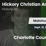 Football Game Recap: Hickory Hawks vs. Charlotte Country Day Sch