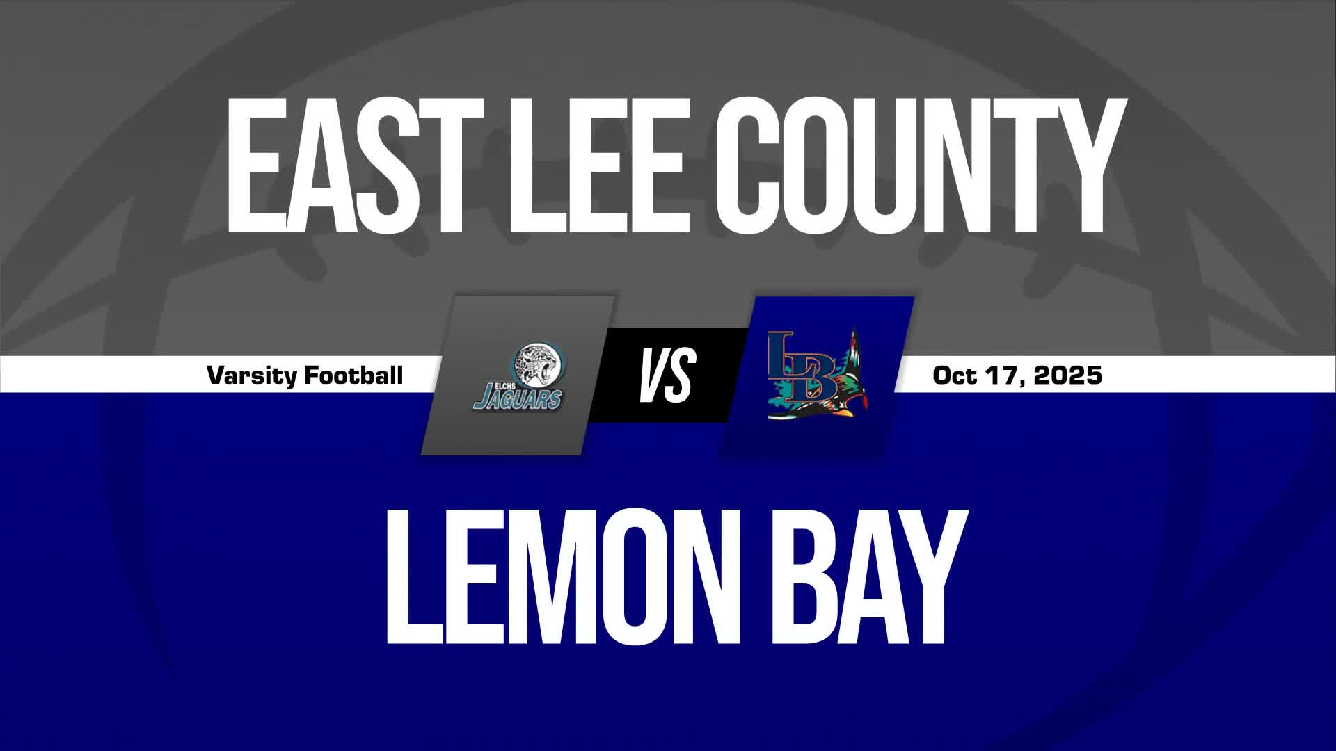 Football Recap: East Lee County Takes a Loss