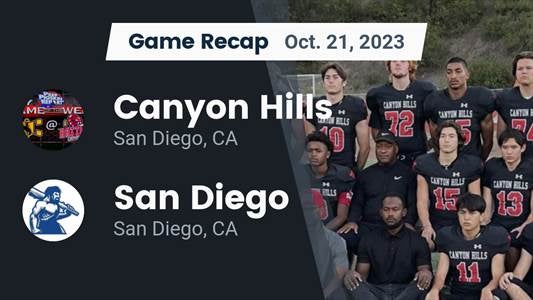 Canyon Hills vs. San Diego