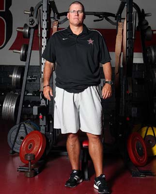 Head coach Joe McBride