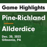 Taylor Allderdice skates past Brashear with ease