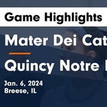 Quincy Notre Dame picks up fourth straight win on the road