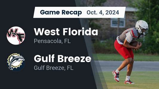 Football Recap: Gulf Breeze's Losing Streak Snapped at Five Games
