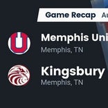Football Game Preview: Kingsbury vs. Memphis Academy of Health S