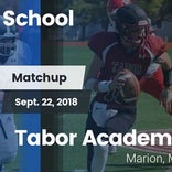 Football Game Recap: St. Mark's vs. Tabor Academy