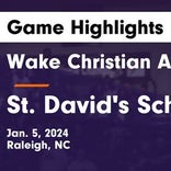 St. David's piles up the points against GRACE Christian