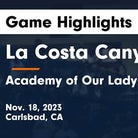 La Costa Canyon piles up the points against St. Joseph Academy