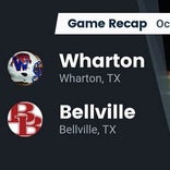 Wharton vs. Bellville