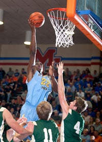 Andrew Wiggins was too much for Briarcrest Christian on Saturday night.