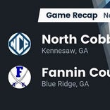 Football Game Recap: Fannin County Rebels vs. North Cobb Christian Eagles