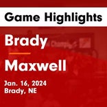 Basketball Game Recap: Brady Eagles vs. Sandhills/Thedford Knights