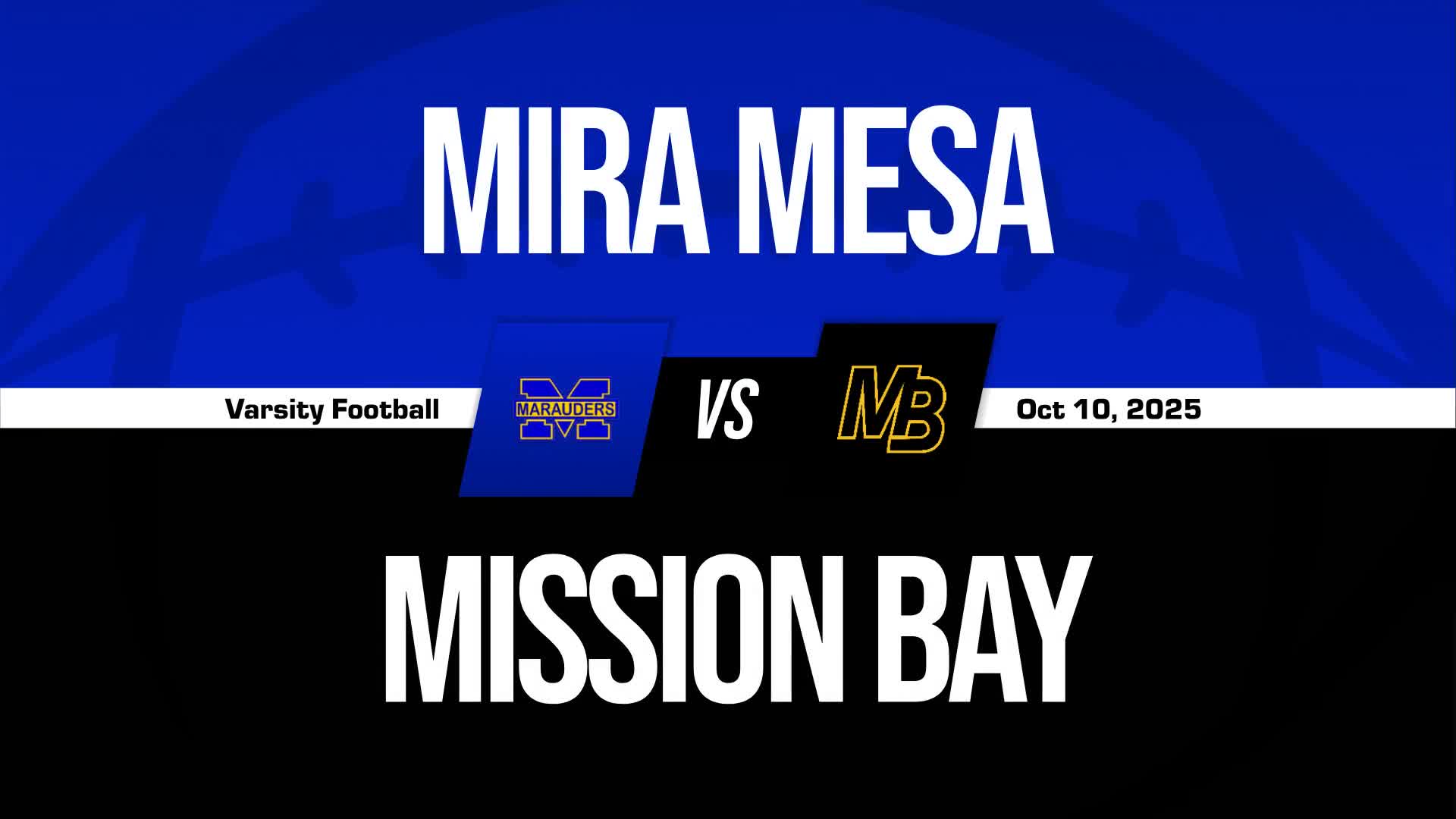 Football Recap: Nico Giusti's Big Game Can't Quite Lead Mira Mesa over Hoover + How To Watch