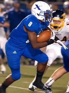 St. Xavier running back C.J. Hilliard had
130 yards rushing and a touchdown.