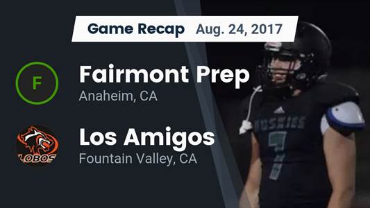 Football Game Preview: Fairmont Prep vs. Workman