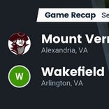 Football Game Recap: Mount Vernon vs. Justice