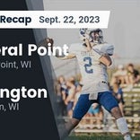 Football Game Recap: Kewaunee Storm vs. Darlington Redbirds