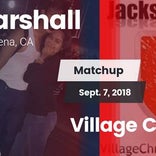 Football Game Recap: Marshall vs. Village Christian
