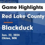 Basketball Game Recap: Blackduck Drakes vs. Kelliher/Northome Mustangs