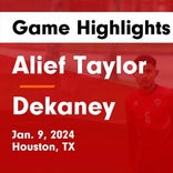 Alief Taylor vs. Clemens